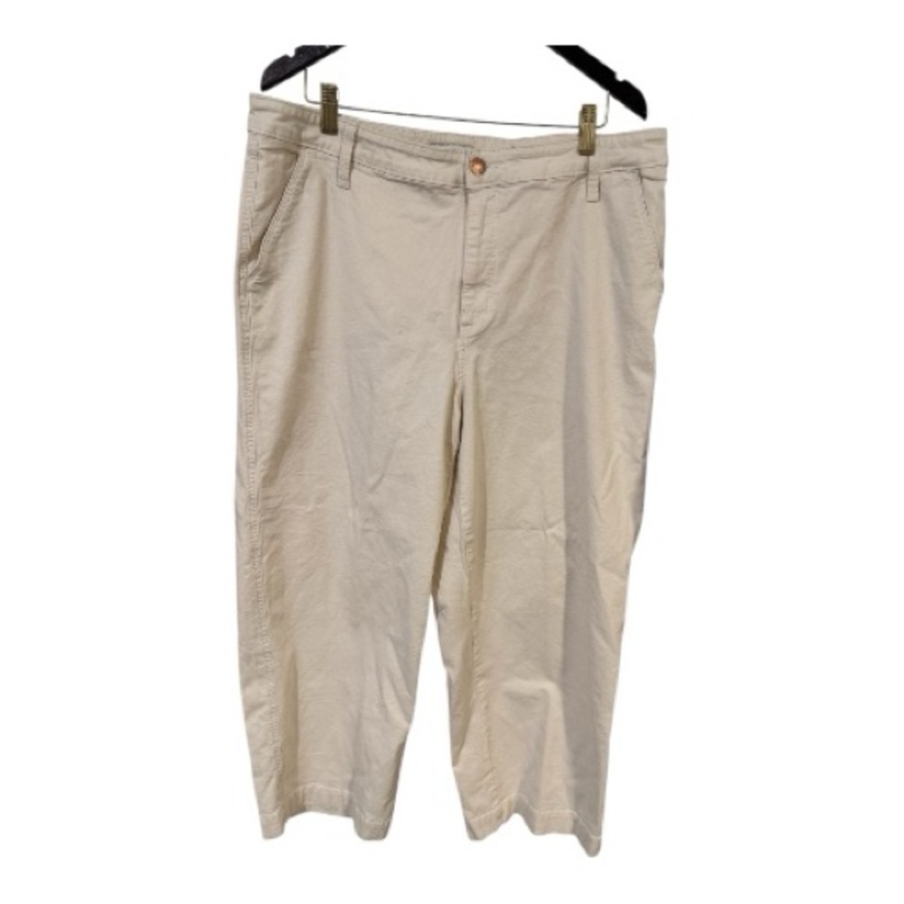 Ava & Viv Cream Straight Leg Pants. Size 18W.